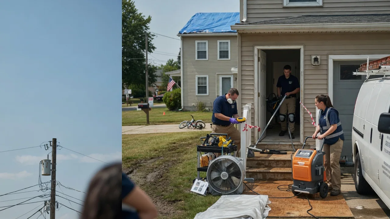 Water Damage Repair in Sterling, PA near me
